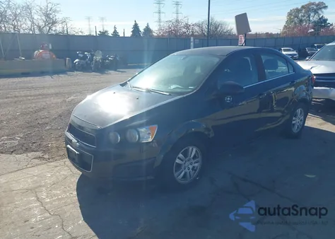 2014 Chevrolet Sonic Lt Auto from USA, damaged, VIN 1G1JC5SH5E4205320